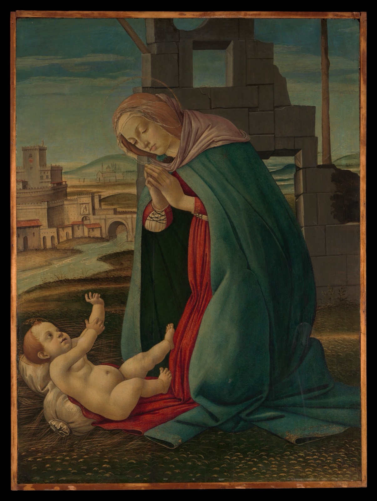 Madonna Adoring the Child