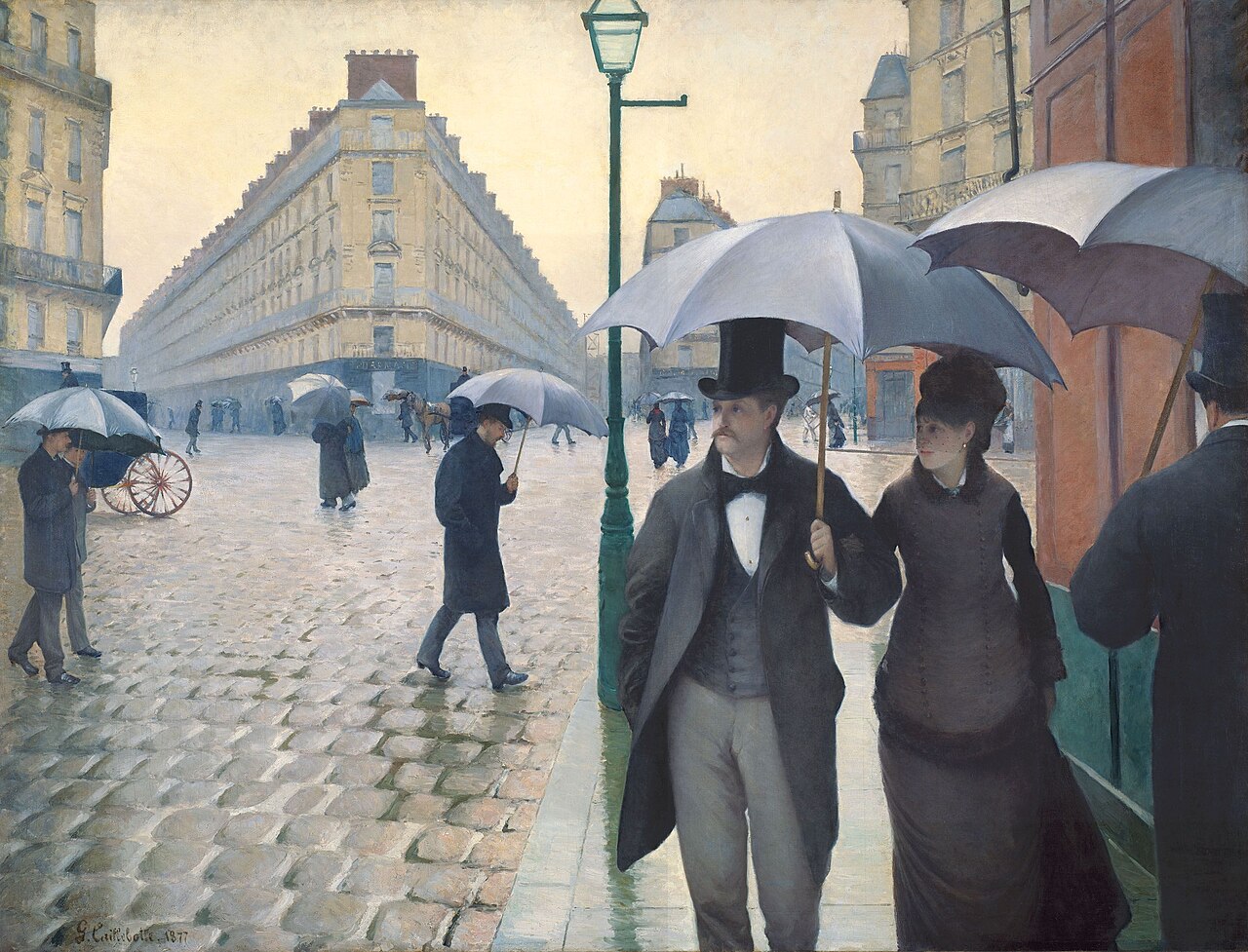 Gustave Caillebotte - Jour de pluie à Paris